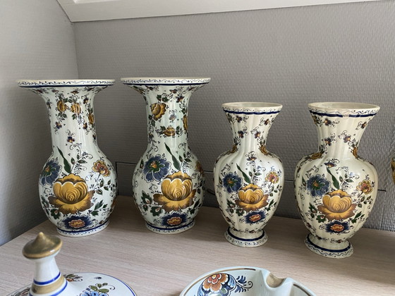Grote verzameling Delfts aardewerk, delfts blauw, Decoratie, Keramiek, Blauw (foto 6 van 15)