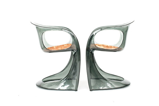 Image 1 of TRANSPARENT model 2007/2008 chairs Alexander Begge for Casala, 1975, set of 6