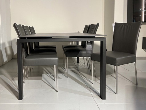 Chaise de salle à manger Bert Plantagie Felp (ensemble de 6)