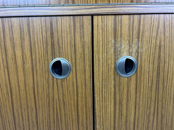 Image 1 of Vintage Unigro kast opbergkast met klep