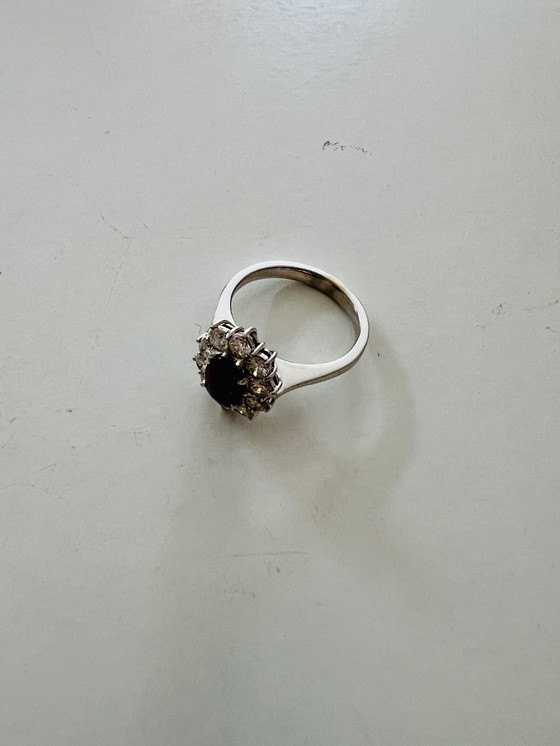 Image 1 of Brambilla Milano Ring - 1.30ct Ruby & Extra/IF Diamonds - Certified 1989