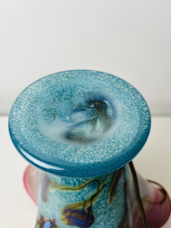 Image 1 of Design Murano style blown table lamp