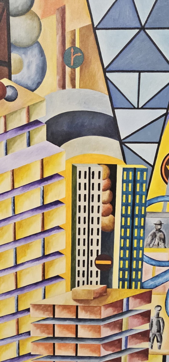 Image 1 of Dipinto ad olio originale – H. van den Broeck (1994)