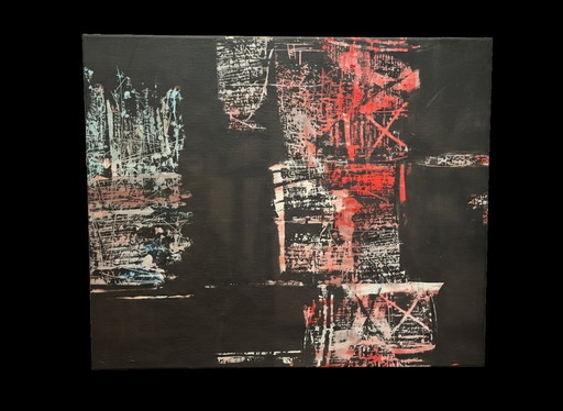 Tempera on large canvas