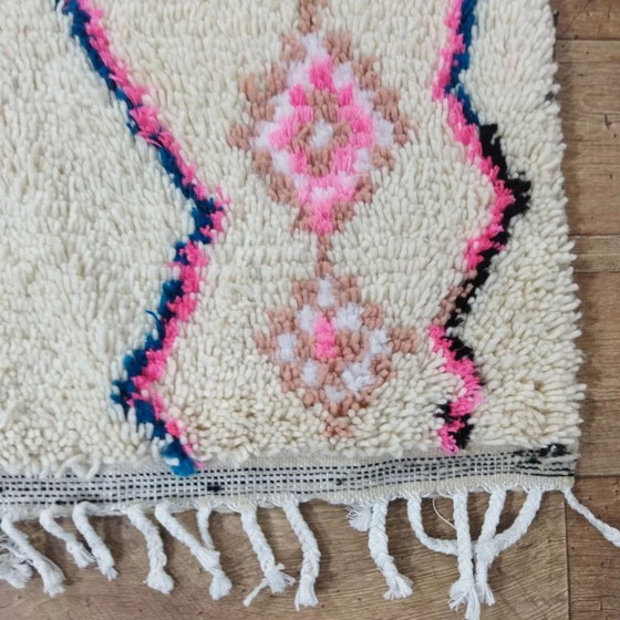Image 1 of Authentischer Berberteppich – 100 % Naturwolle, handgewebt (175 × 120 cm)