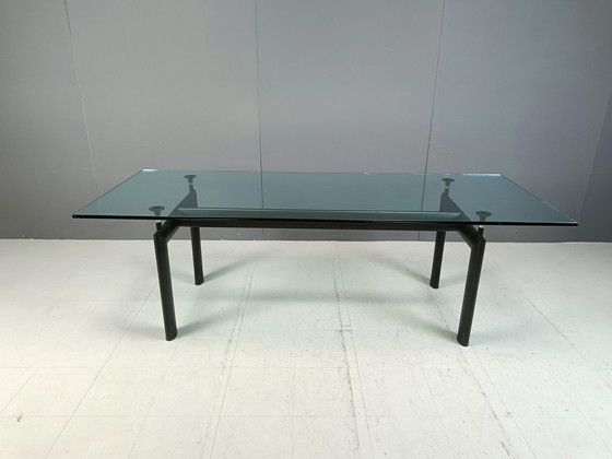 Image 1 of Lc6 Dining Table By Le Corbusier For Cassina, 1990S