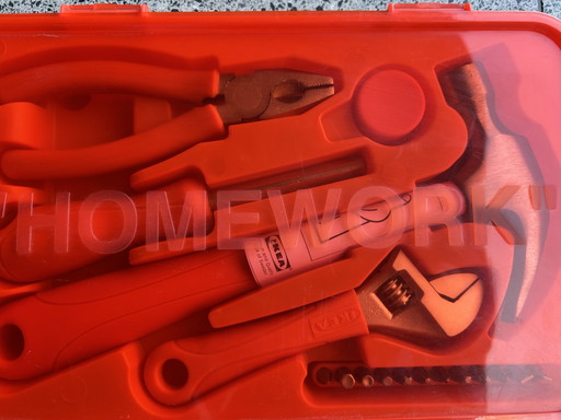 Set di 17 strumenti per i compiti IKEA MARKERAD di Virgil Abloh - Nuovo