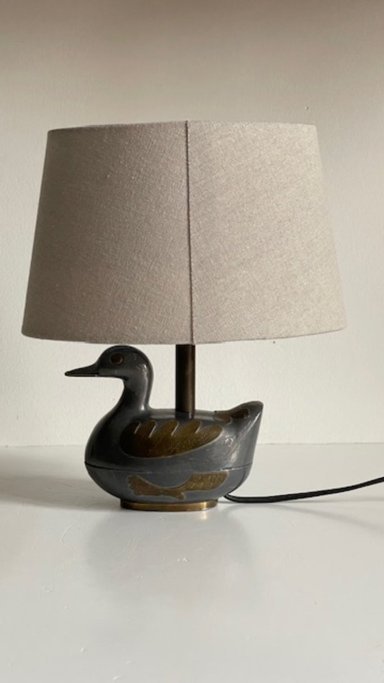 Image 1 of Vintage Duck Lamp