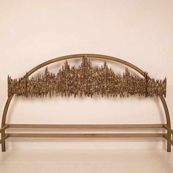 Luciano Frigerio Brutalista Aurora Letto Scultoreo King Size in Ottone – Materassi e reti, Bronze, Brass (photo 9 of 26)