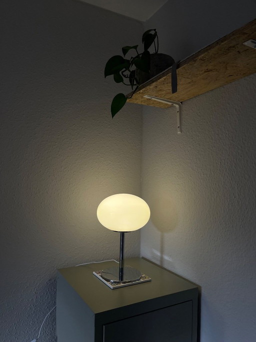 Mid-century style dimmable bedside lamp / mood light