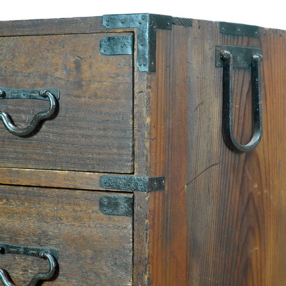 Image 1 of Cómoda japonesa Tansu, circa 1870.