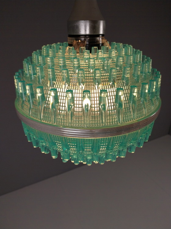 Image 1 of Suspension vintage style Space Age en acrylique, années 1970