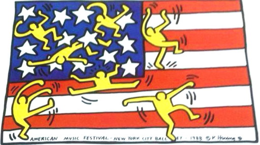 Keith Haring (1958-1990) - Ballet de la ville de New York – posters, Paper