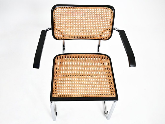 Image 1 of Chaises de salle à manger Style B32 par Marcel Breuer, ensemble de 4