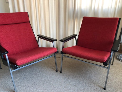 Two Lotus armchairs by Rob Parry