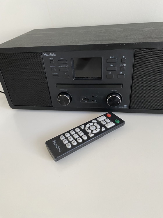 Image 1 of Audizio Avola all-in-one radio internet with CD player DAB FM Bluetooth black