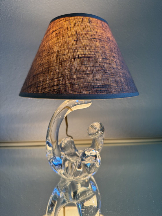 Image 1 of Small Crystal Lamp Schneider 50's