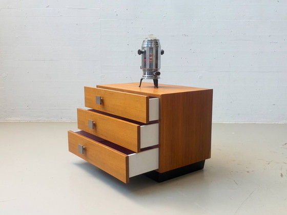 Cassettiera disegnata da Alfred Hendrickx per Belform, anni '60. – Cassettiere, Metal, Wood (photo 8 of 9)