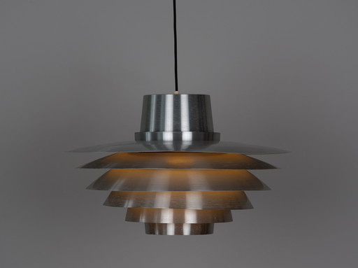 Danish vintage pendant lamp Verona by Svend Middelboe, Lyfa, 1962