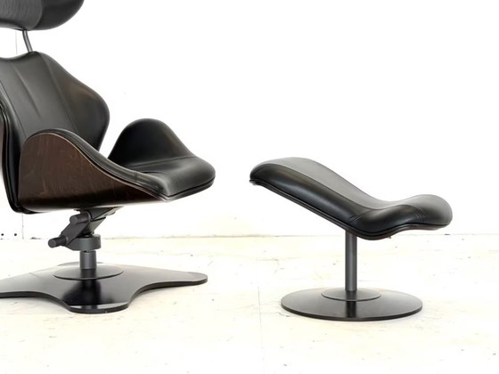 Image 1 of Stokke Varier Tok Leder Design Sessel Toshiyuki Kita Stuhl Relax