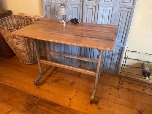 Bistro Table Garden Table Oak French