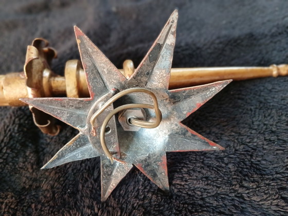 Image 1 of Zwei prächtige Wandleuchten von Gilbert Poillerat
