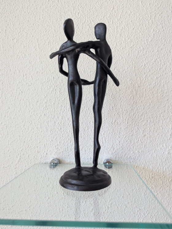 Image 1 of Bodrul Khalique "La Danza" Bronce con pátina negra.