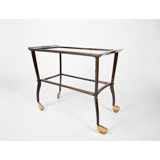 Chariot de service vintage par Cesar Lacca, 1950
