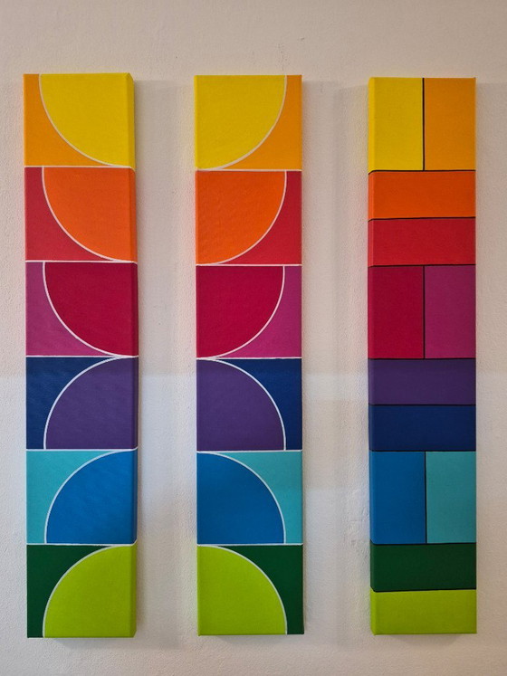 Moderne abstrakte Kunst - Gemälde : 20260603 A – Gemälde & Zeichnungen, Canvas (photo 7 of 8)