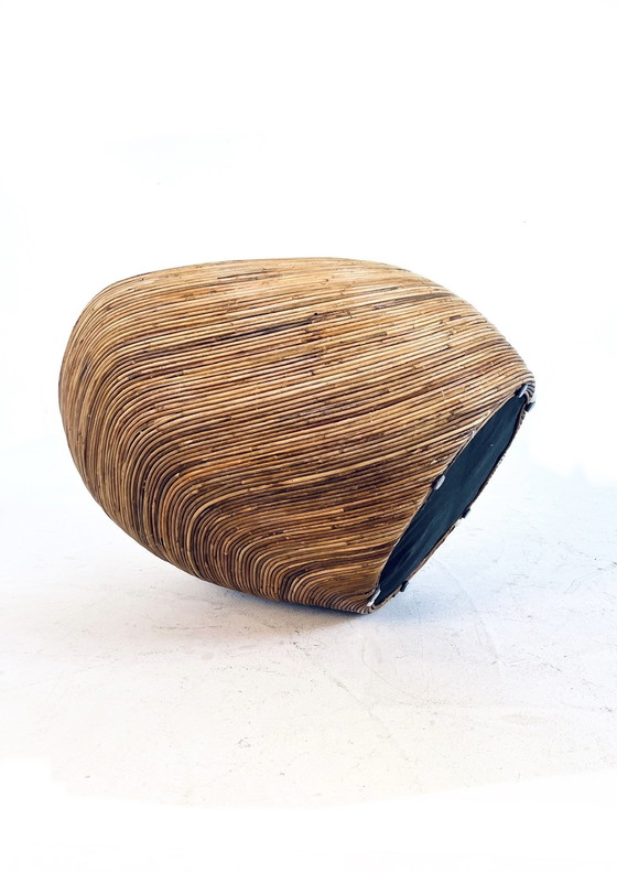 Image 1 of Vintage Wicker Armchair, Gabrielle Crespi '60