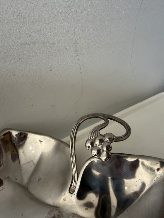 Bandeja Hoja Art Nouveau Color Plata – Objetos decorativos, Metal (photo 5 of 6)