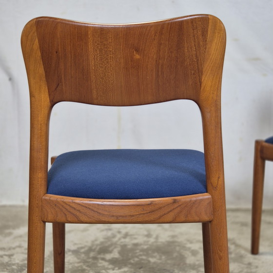 Image 1 of 2x Koefoed, sedia da pranzo John Mortensen 'Ole' vintage danese