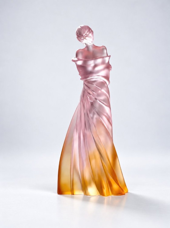 Daum - Beeldhouwkunst, L'hiver en Soi - 35 cm - Kristal (photo 9 of 9)