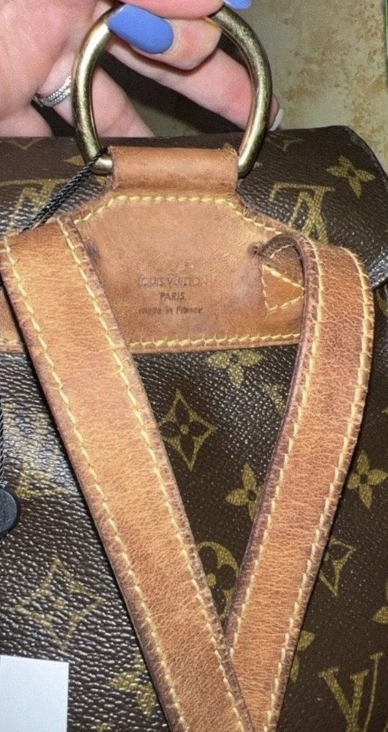 Louis Vuitton Montsouris PM Rugzak – Rugzakken, Leer, Canvas (photo 7 of 10)