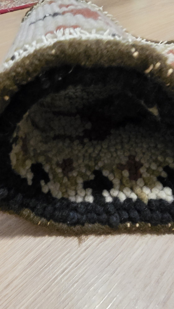 Arazzo da parete Rya scandinavo vintage - Arazzo in lana con cervi MCM (anni '70) – Decorazioni murali, Wool (photo 3 of 10)