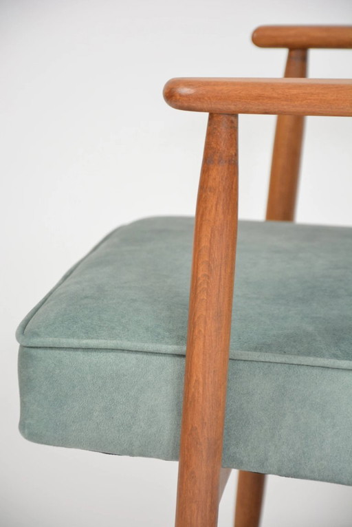 Mintgroene Z-fauteuil