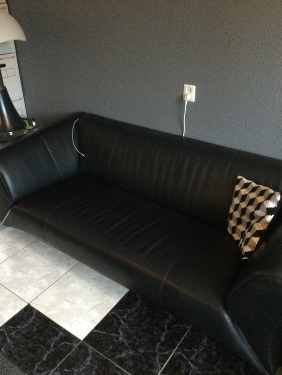 Image 1 of Rolf Benz 3 Person Sofa With Hocker