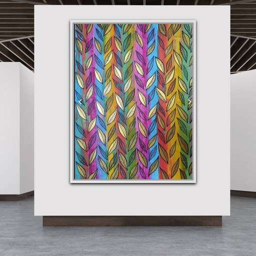 Natia Antadze "Feuilles d'or" XXL