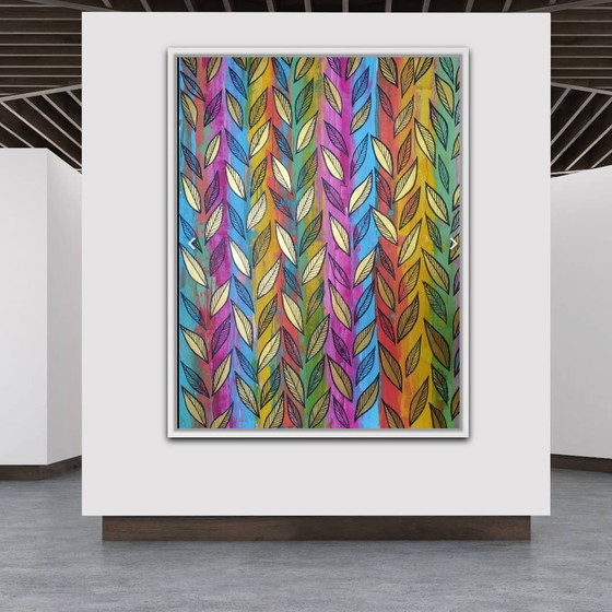 Image 1 of Natia Antadze "Hojas doradas" XXL