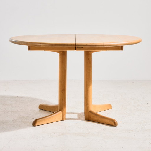 MK10275 Elzenhouten eettafel van Vamdrup Stolefabrik