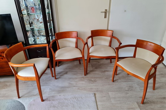 Image 1 of 4x Art Deco Dining Chairs