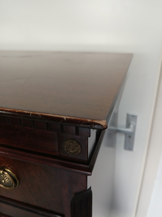 Image 1 of Scrivania con patta vintage/antica