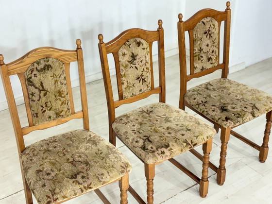 Image 1 of Set of 3 vintage chairs / dining room chairs / kitchen chairs