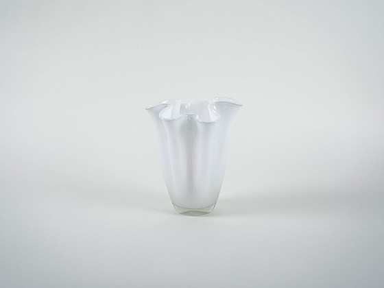 Image 1 of Glass Vase, Danish Design, 1970s, Made in Denmark
