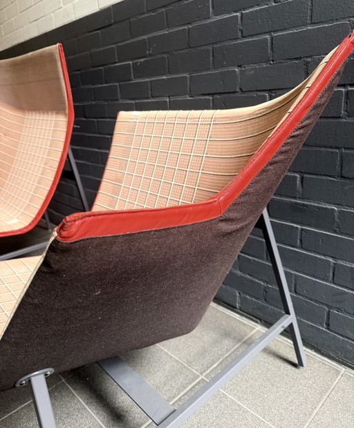 Set van 2 Moroso Paper Planes fauteuils van Nipa Doshi & Jonathan Levien