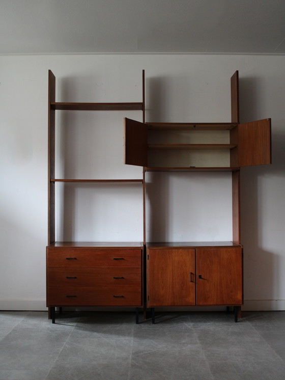 Image 1 of Système mural modulaire autoportant vintage de Simpla Lux