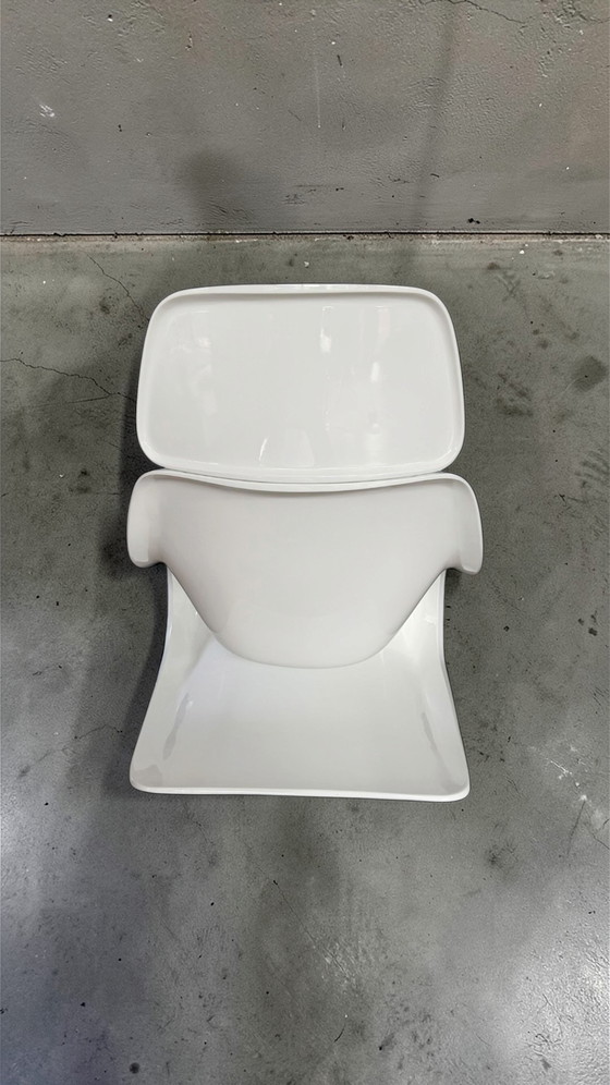 Targa Chair, Klaus Uredat, Lounge Chair, 1970s, Horn, Chairs and lounge chairs, Fiberglass, Skai, Black (photo 9 of 10)