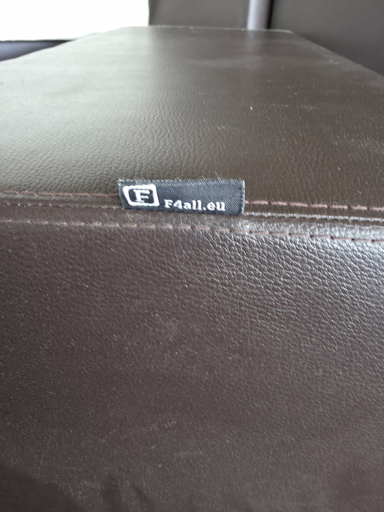 Image 1 of Kruk, bruin kunstleer