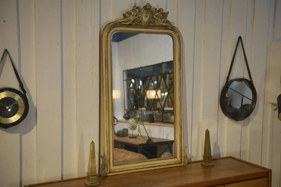 Specchio Louis Philippe, XIX secolo – Legno, Rococo (photo 3 of 11)