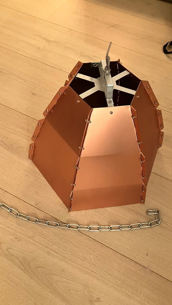 Image 1 of Copper pendant lamp, brand Qazqa